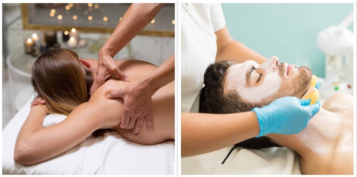 Deep Massage/Gentelman's Facial